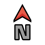 North SVG Icon